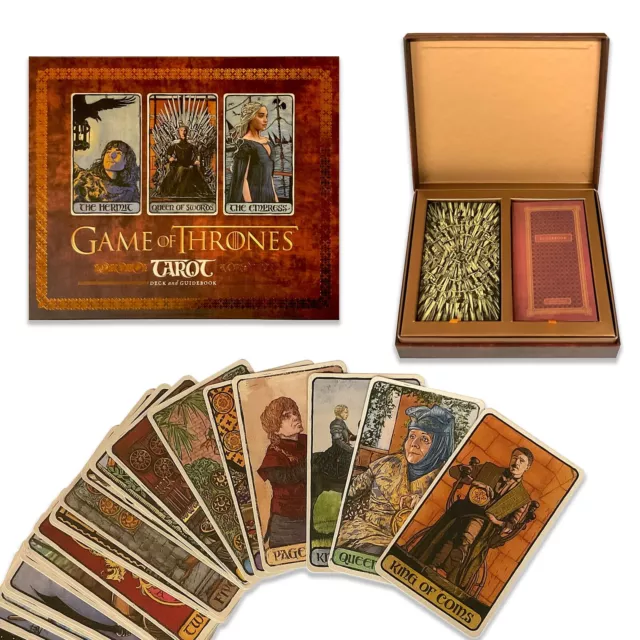 Official Original Game Of Thrones Tarot Card Set GoT Merchandise 78 Card Deck