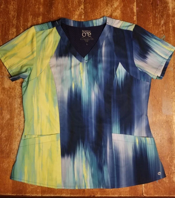 Women's Barco One Scrub Top Size Large 5107