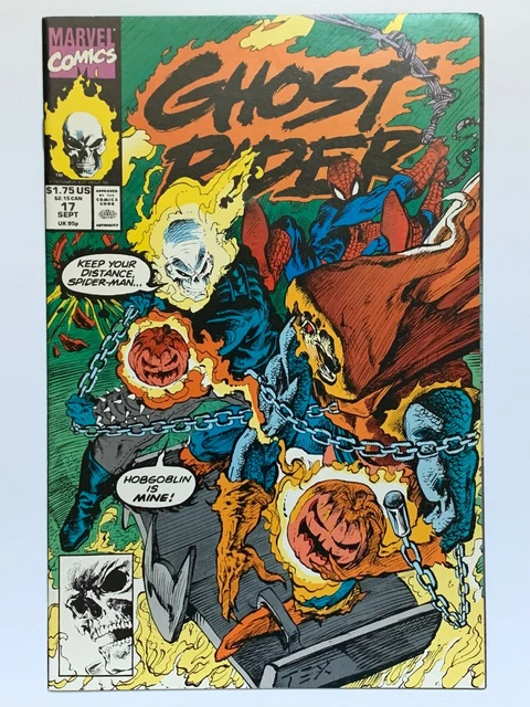 Ghost Rider #17 Marvel Comic Sept 1991 Series NM/VF Condition