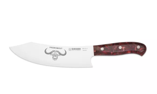 Giesser Messer PremiumCut 10 20 30 cm Kochmesser Küchenmesser BBQ Holz Varianten