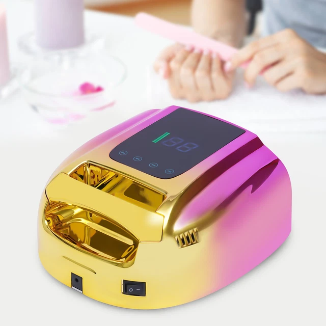 Rechargeable Cordless Nail Gel Dryer Wireless 96W Led UV Nail Lamp Manicure New