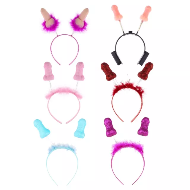 1Pc Novelty Bride To Be Willy Penis Shaped Headband Head,Bopper Night Party Gift