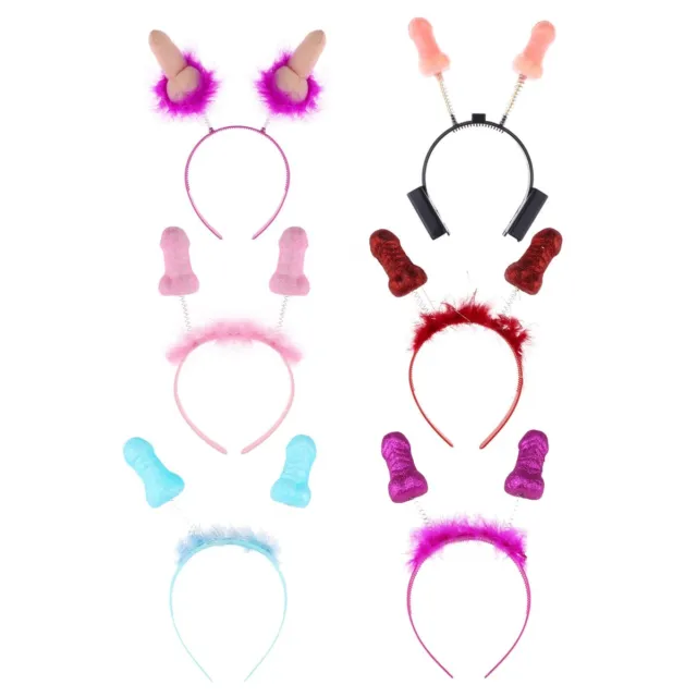 Novelty Bride To Be Willy Penis Shaped_Headband Head Bopper Night Party Gift