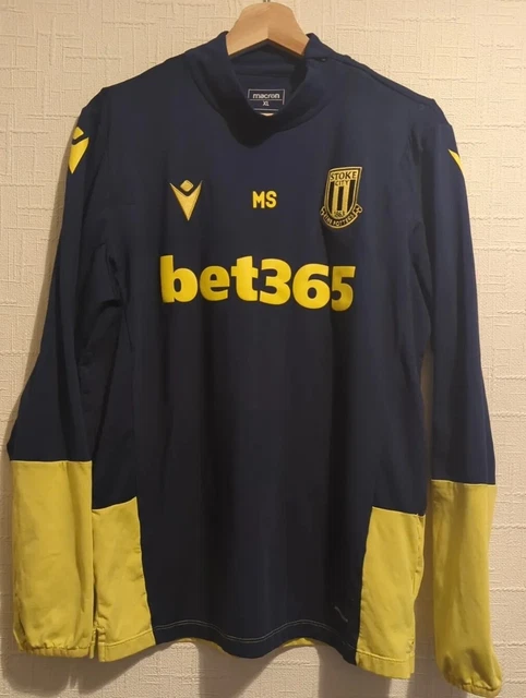 Stoke City Training Top 1863 The Potters Bet365 Long Sleeve  XL 2021