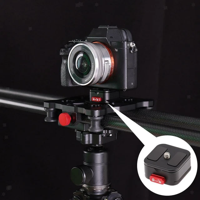 Supporto per piastra a sgancio rapido della fotocamera per fotocamera DSLR,