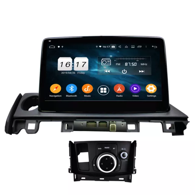 Für Mazda 6 10" Touchscreen Android Autoradio GPS NAVI USB Bluetooth Carplay