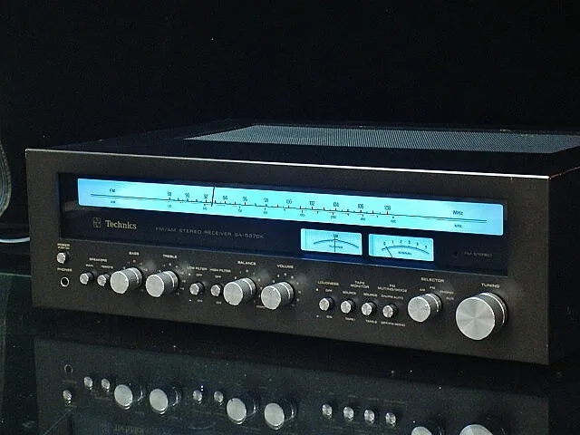 Amplificador Receiver TECHNICS SA-5370K -una joya vintage 3