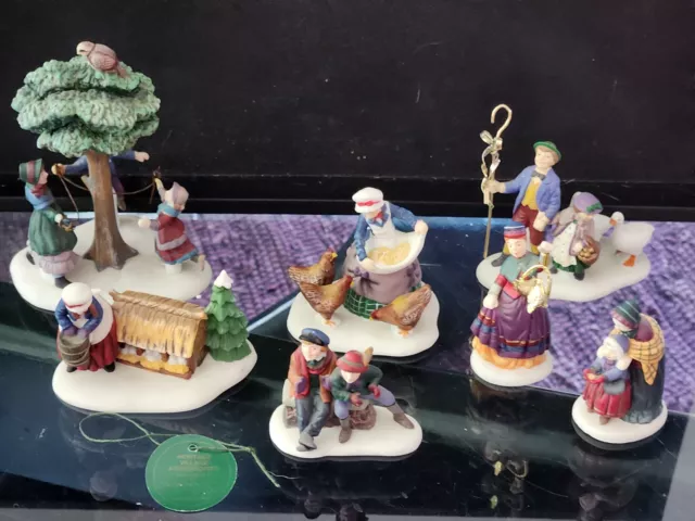 Dept. 56 Dickens Village 12 Days Of Dickens Village MISCELLANEOUS  LOT
