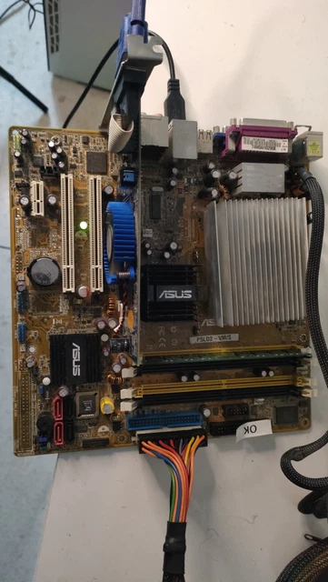 ASUS P5LD2-VM/S LGA 775 MOTHERBOARD £0.83 - PicClick UK