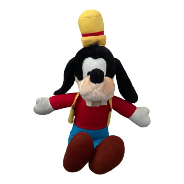 Vintage Hasbro Walt Disney Goofy Plush Teddy / Soft Toy 1989 - Retro 15"