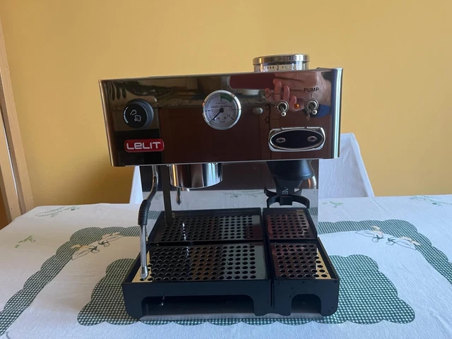 Macchina Da Caffè Lelit Kate PL82T Con Macinacaffè Integrato - Acciaio Inossidabile, Display LCC - Foto 6