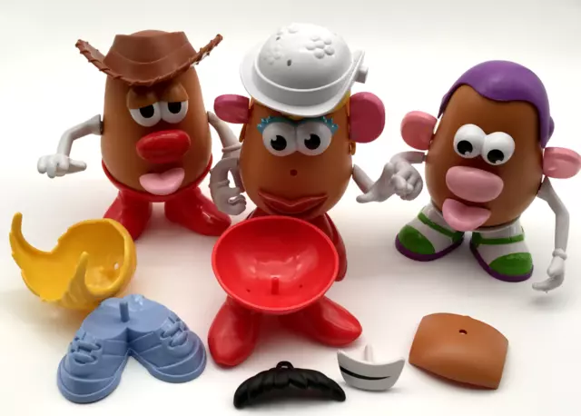 LOT OF MR Potato Head 9 Potatoes Bodies With Lots Of Accessories $44.99 -  PicClick