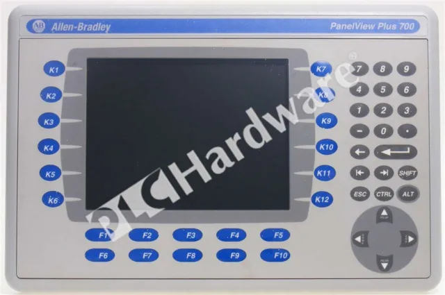 Allen Bradley 2711P-B7C4D1 /A PanelView Plus 700 6.5" Color Touch/Key Terminal