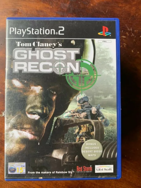 Ghost Recon PS2 Tom Clancy Guerra Azione Gioco Videogioco PLAYSTATION 2 503