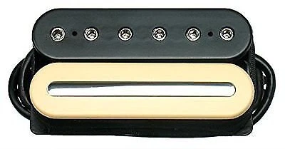 Dimarzio DP228F Crurch Lab Black/Cream F Spaced Humbucker Guitar Pickup Petrucci