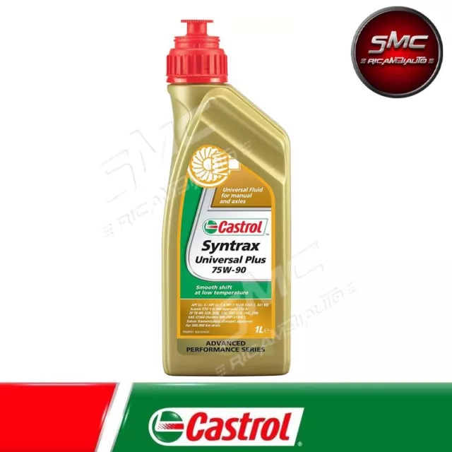 Olio Cambio Originale Castrol Syntrax Universal Plus 75W90 Lt. 1