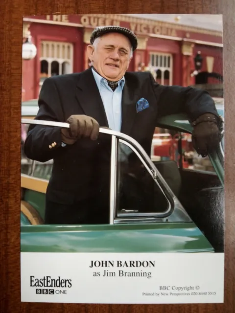 JOHN BARDON *Jim Branning* EASTENDERS NOT SIGNED FAN CAST PHOTO CARD FREE POST
