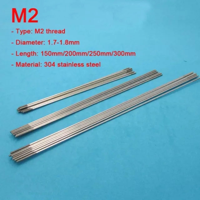 5x RC Airplane and Helicopter M2 Threaded Tie Rod Linkage Servo Push Rod