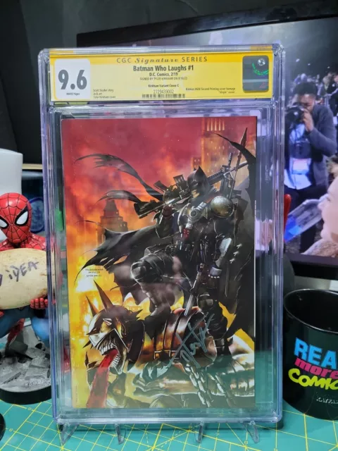Batman Who Laughs #1 CGC 9.6 Signed by Kirkham   - Variant Cover C 🔥🤡🔥