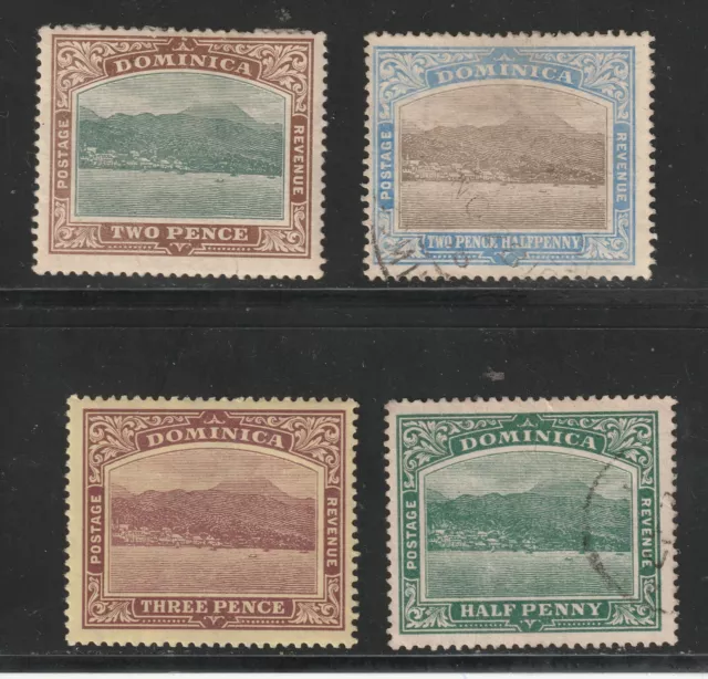 Dominica Lot 4: (Stamp details below) 2023 Scott Catalog Value $53.50