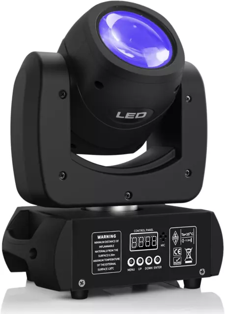 100W Teste Mobili RGBW Luci Discoteca Effetto DMX512 DJ Luci Spot Beam 18 Prisma