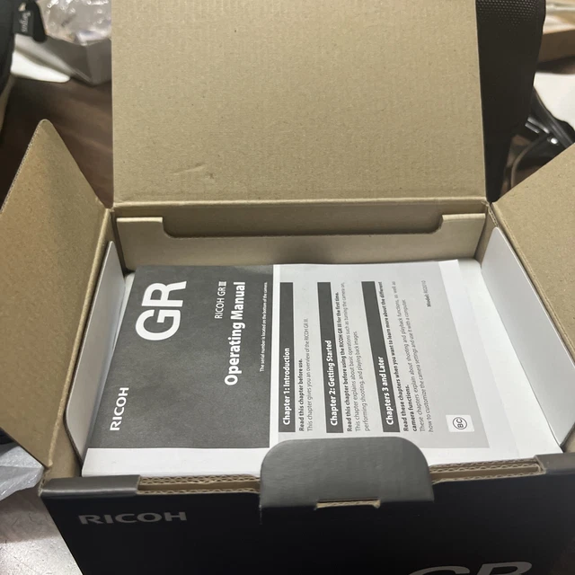 Ricoh GR III 24.2 MP Digital Camera - Black Open Box Charger Included 3
