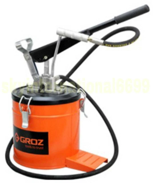 GROZ V Series Bucket Grease Pump  VGP/6A 4000PSI