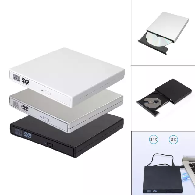 USB 2.0 External DVD Player Recorder