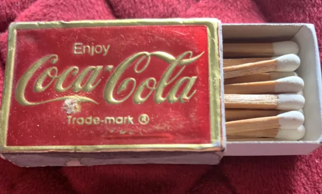 Vintage Coca-Cola Stick Matches