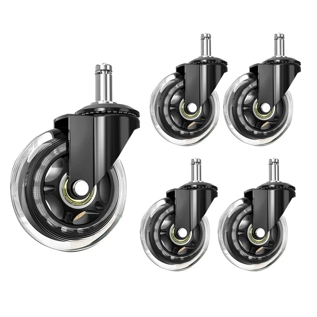 Office Chair Wheels 10mm Stem, Compatible for Brand Chairs, 3/8inchReplacemeZ1T7