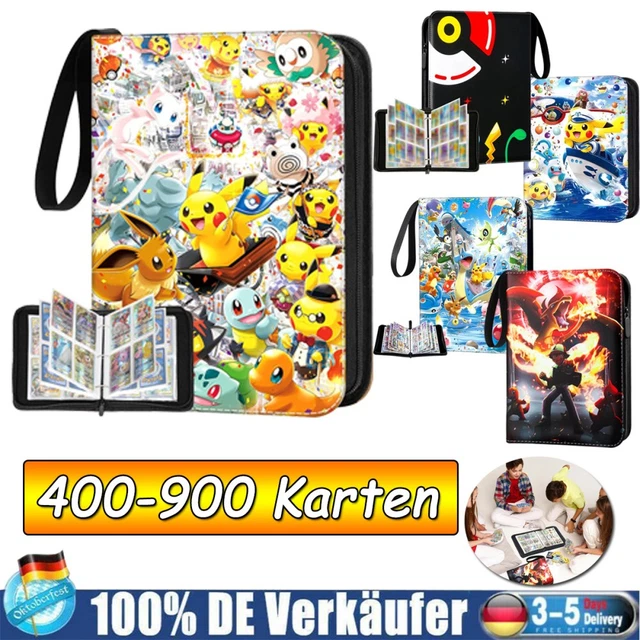 Classeur Cartes à Collectionner 240 Places - 30 Pages | Porte-Cartes Pokémon, Football | Format 6,6x9,4cm