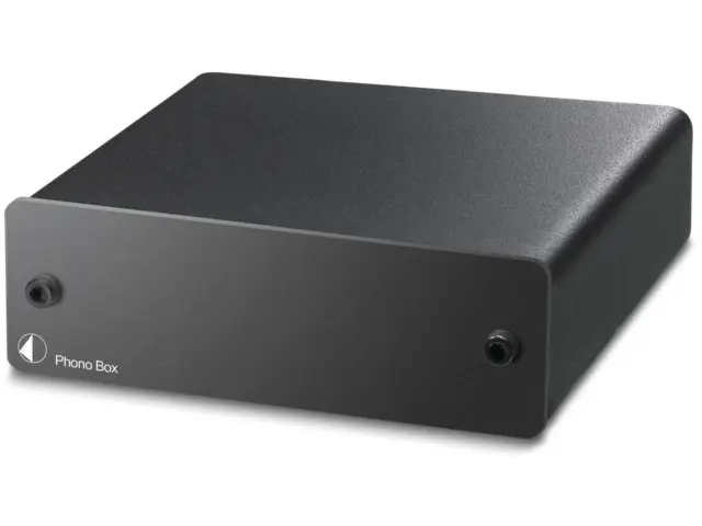 Pro-Ject Phono Box  schwarz Phono Vorverstärker MM + MC