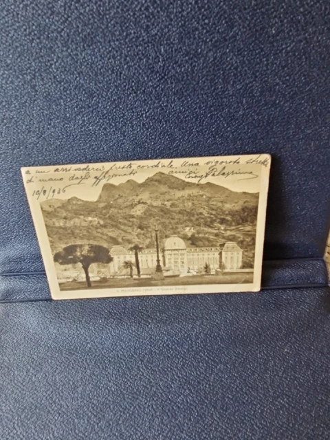 cartolina viaggiata 1936 San Pellegrino Terme