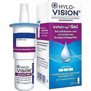 HYLO-VISION SafeDrop Gel Augentropfen, 10 ml