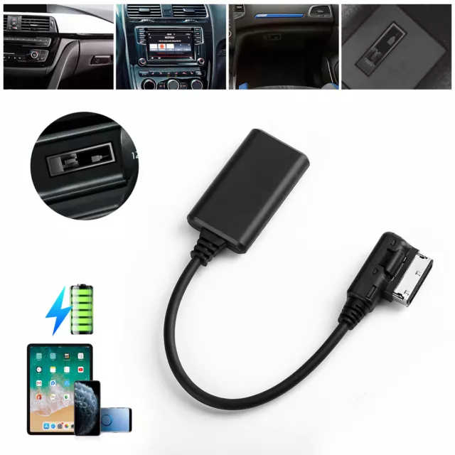 For Audi VW AUX Audio Cable Adapter AMI MDI MMI Bluetooth Music Interface NEW
