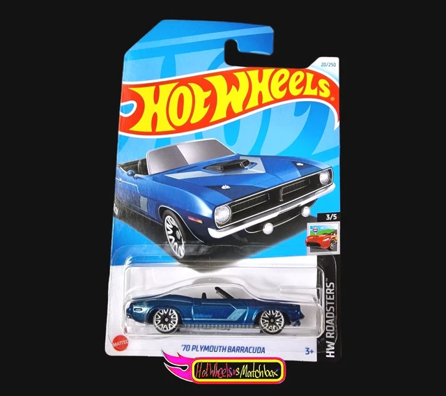 HOT WHEELS '70 PLYMOUTH BARRACUDA HW ROADSTERS 2024 A CASE 3.64 PicClick