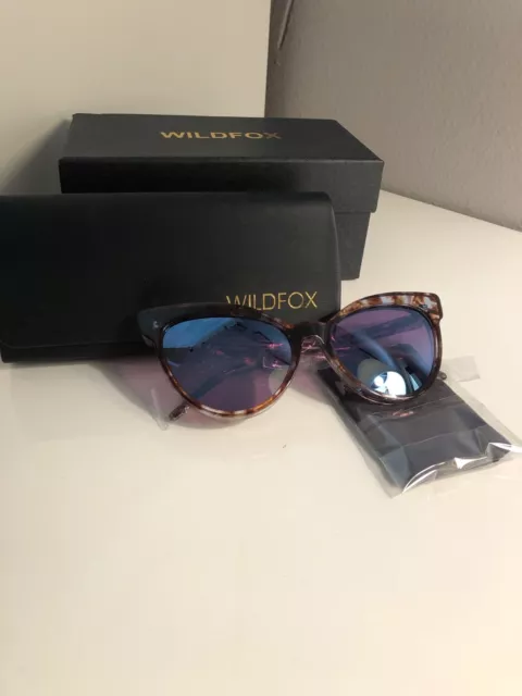 NEW Women's Wildfox Grand Dame Sunglasses Cheetah Print 2