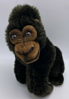 JUNGLE JOE'S TALKING Grump the Gorilla Safari Friends 10" Plush Stuffed