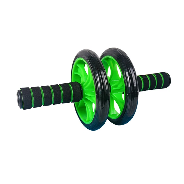 2 Wheels Fitness Training Workout Machines Home Core Ab Trainer 3