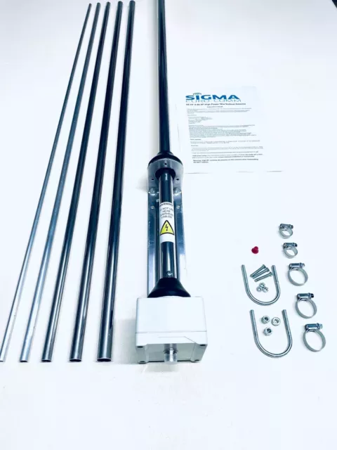 SIGMA X-80 XP 1Kw HF ANTENNA VERTICALE 80-6 METRI CON ALLUMINIO PESANTE