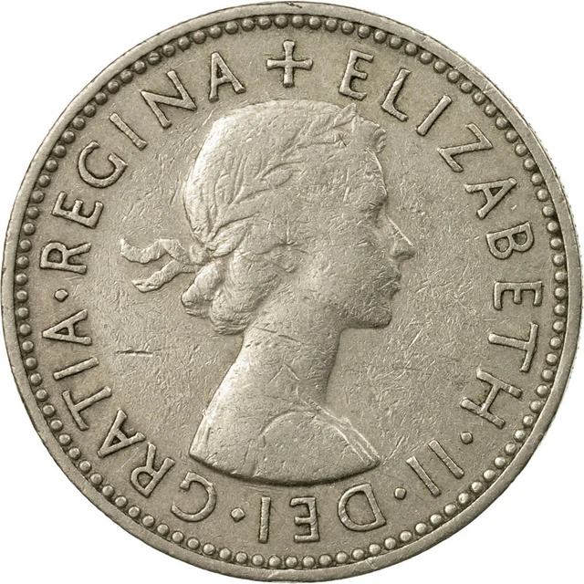[#585252] MUNTEN, GROOT Bretagne, Elizabeth II, Shilling, 1956, FR+ ...