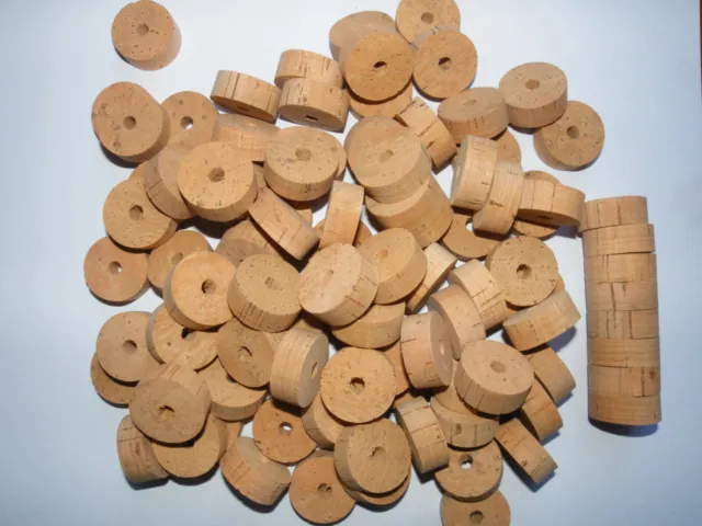 30 Cork Rings Overstock Flor 1 1/4"X1/2" Bore 1/4"