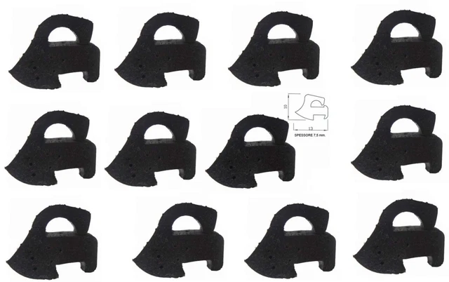 Ariston Indesit / Smeg Candy 12 Pz Gommino Antigraffio Griglia Cucina - Foto 10