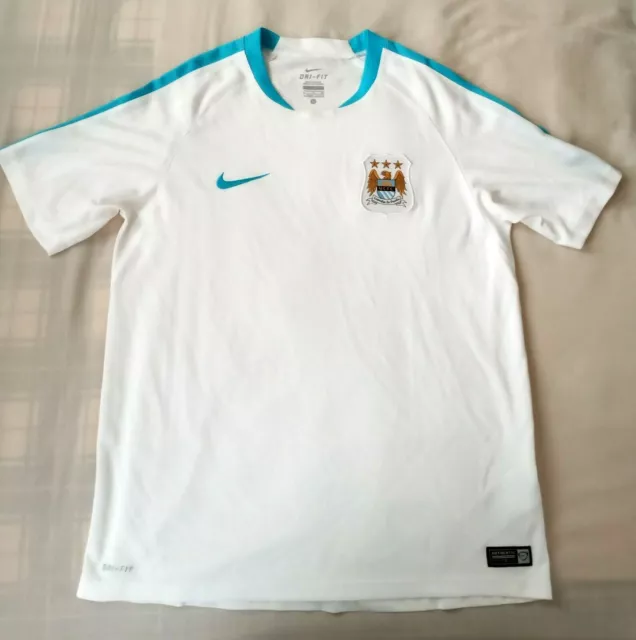 2015/2016 Nike Manchester City Flash Training Shirt Jersey *XL Boys/Small Mens*