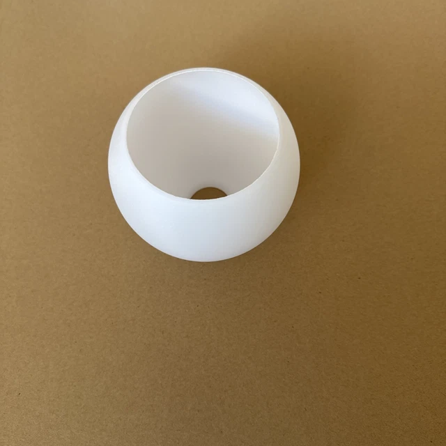 LAMPENSCHIRM ERSATZGLAS WEISS 30cm Fassung E27 Lochmaß ø 42 Mm Glashütte Limburg EUR 10,00 - DE