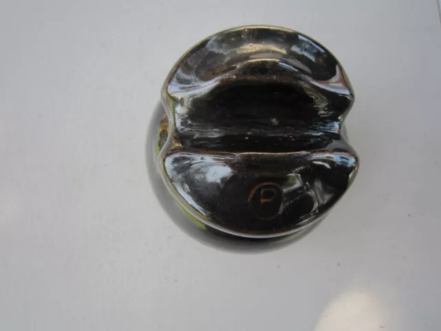 Vintage Glazed Porcelain Ceramic Electrical Electric Power Line Insulator! MINT