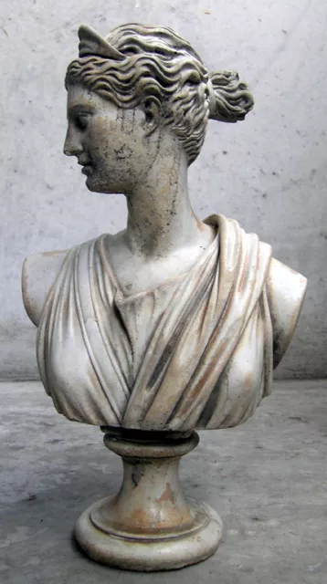 ARTEMIS DIANA OF Louvre Museum Greek Roman goddess bust Replica ...