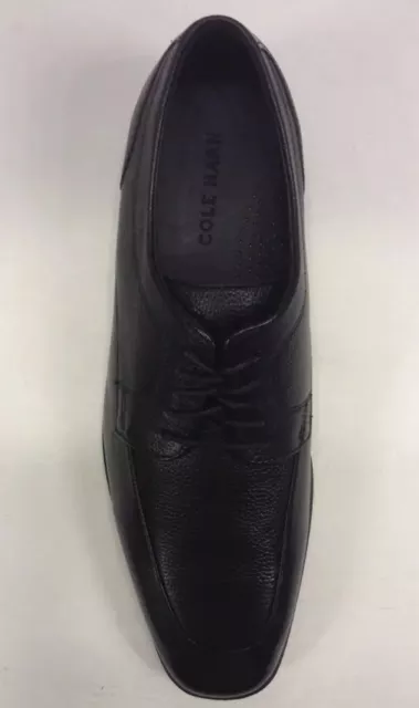 Cole Haan Men 10.5 M Kilgore Apron Ox Oxford Black Nappa Leather $158 NIB C12342 3