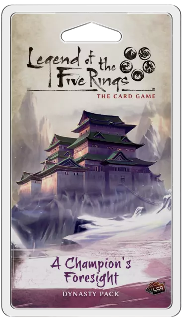 Legend of the Five Rings LCG A Champion's Foresight - NEW Board Game - AUS Stock
