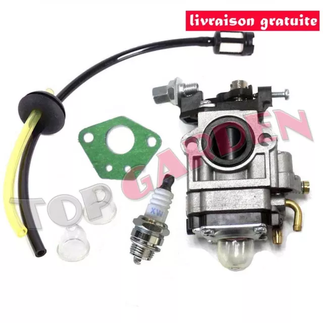 Carburateur & Joint Kit pour Débroussailleuse Multifonctions 5en1 52cc 49cc 43cc